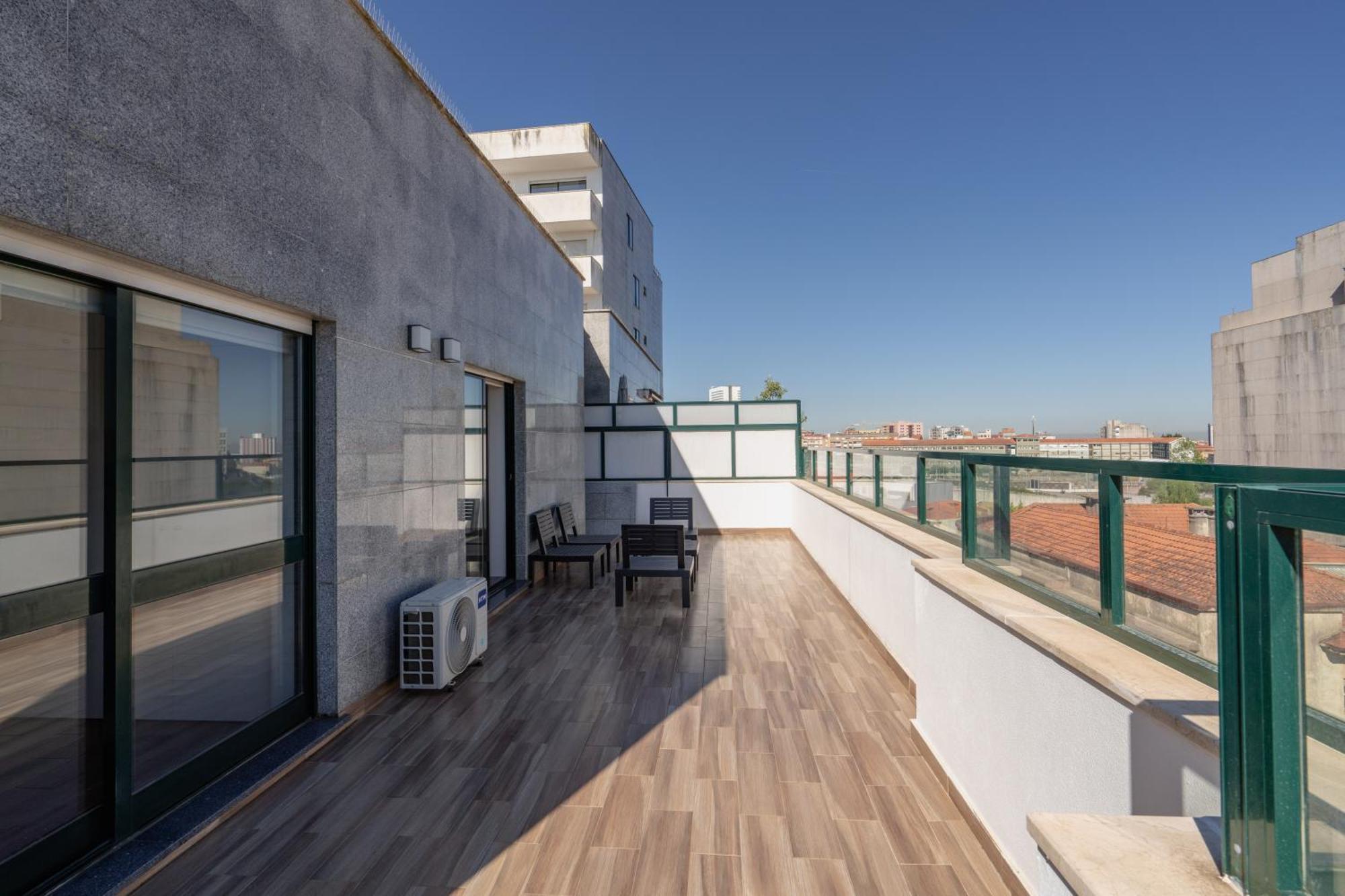 Gaia Terrace Apartamento Qian 2Br Ac L Free Parking Vila Nova de Gaia Zewnętrze zdjęcie